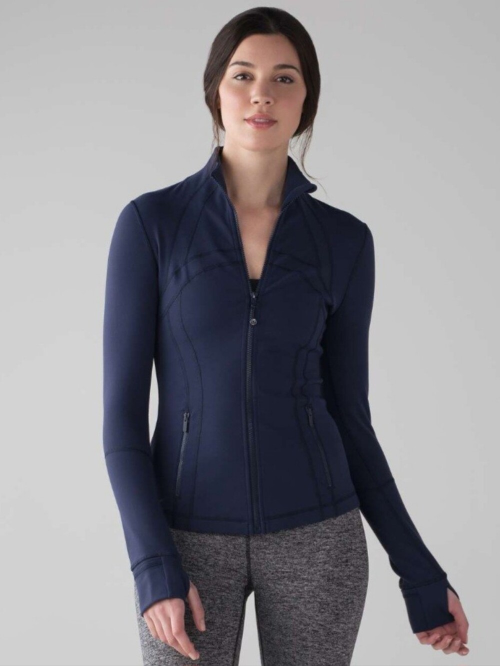 Lululemon Navy Define Zip-Up Athletic Jacket